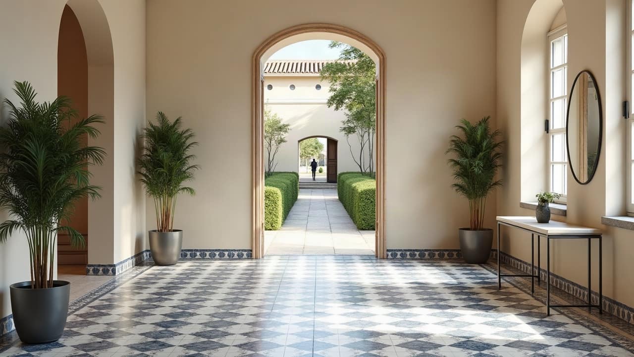 Carrelage d'entrée : bien choisir sa résistance au passage
