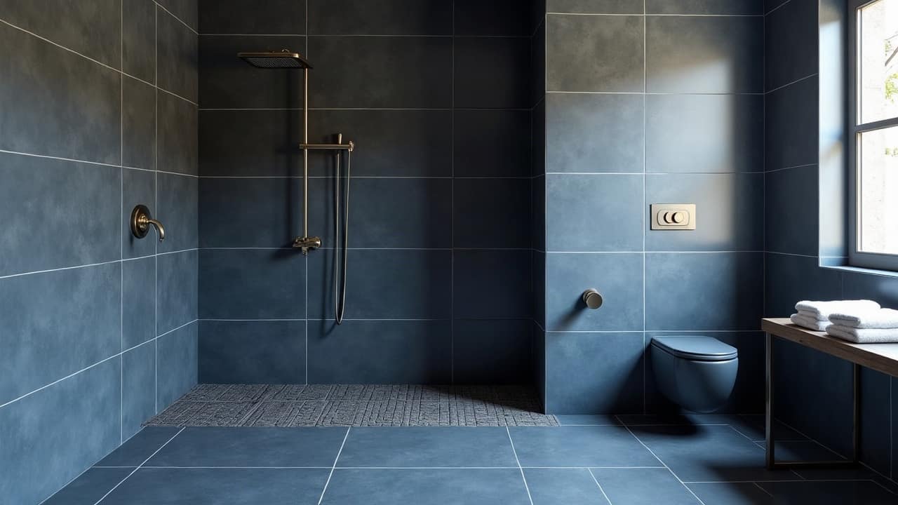 Douche à l'italienne dans un logement ancien : la contrainte de hauteur
